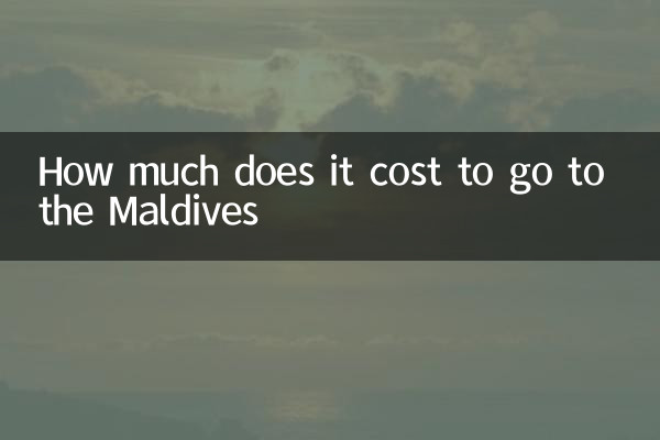 Combien ça coûte d'aller aux Maldives