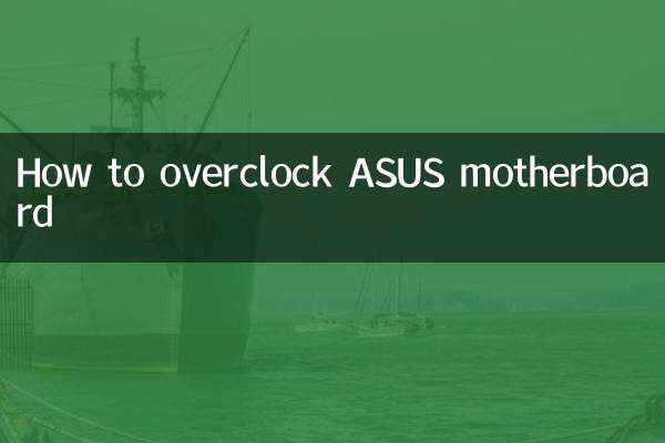 Comment overclocker la carte mère Asus