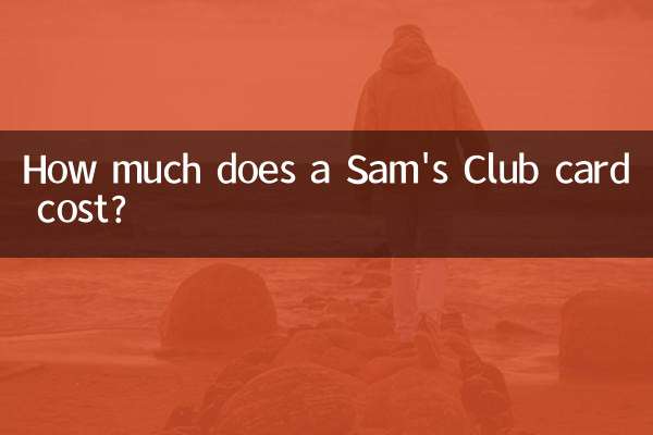 Combien coûte une carte Sam's Club ?