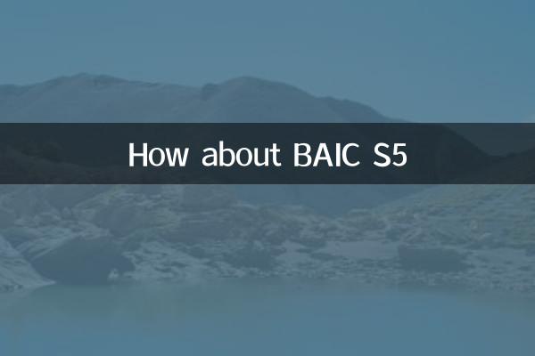 ¿Qué tal BAIC S5?