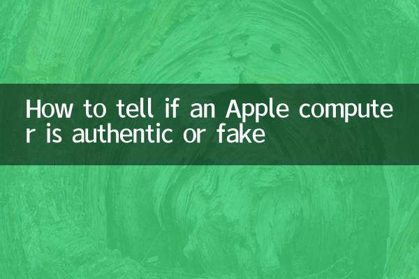Come capire se un computer Apple è autentico o falso