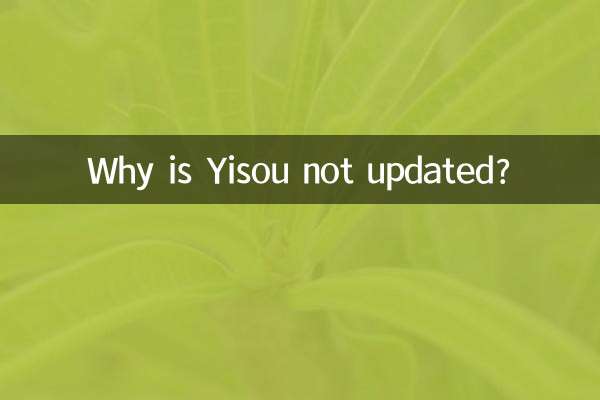Warum wird Yisou nicht aktualisiert?