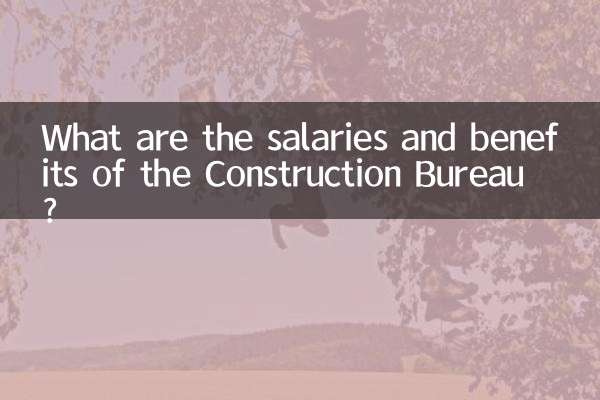 建設局工資待遇怎麼樣