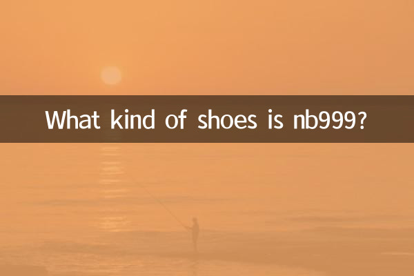 ما هو نوع الأحذية nb999؟