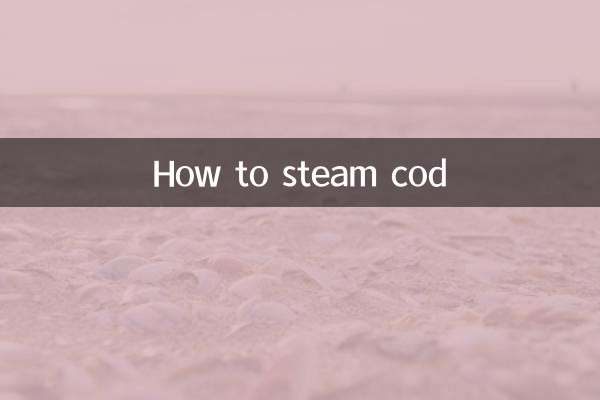 Come cuocere il merluzzo al vapore