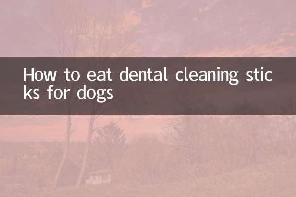 Come mangiare i bastoncini per la pulizia dentale dei cani