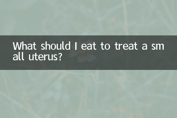 Cosa dovrei mangiare per curare un utero piccolo?