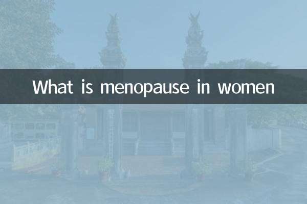 女性の更年期障害とは
