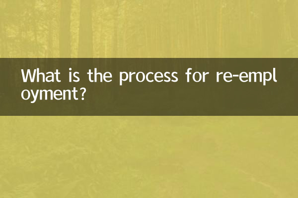 روند استخدام مجدد چگونه است؟