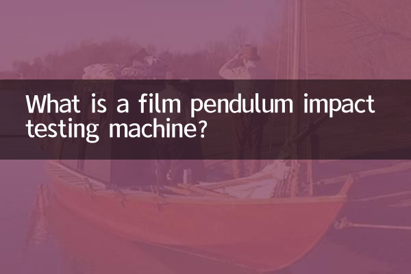 فلمی پینڈولم امپیکٹ ٹیسٹنگ مشین کیا ہے؟
