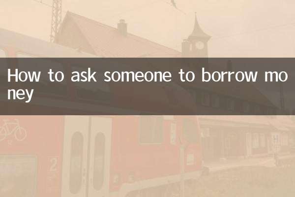 Comment demander à quelqu'un d'emprunter de l'argent