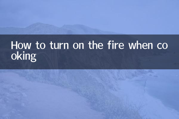 So machen Sie beim Kochen das Feuer an