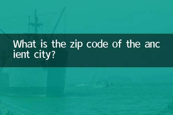 What is the zip code of the ancient city?