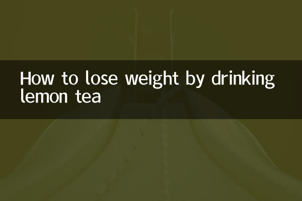 Come perdere peso bevendo tè al limone