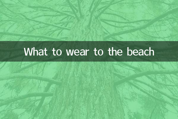 ビーチに何を着ていくか