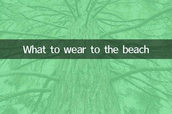 ビーチに何を着ていくか