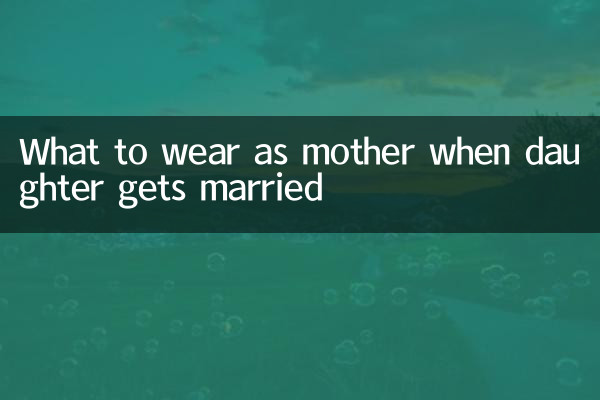 Qué ponerse como madre cuando la hija se casa