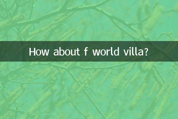 Wie wäre es mit einer Weltvilla?