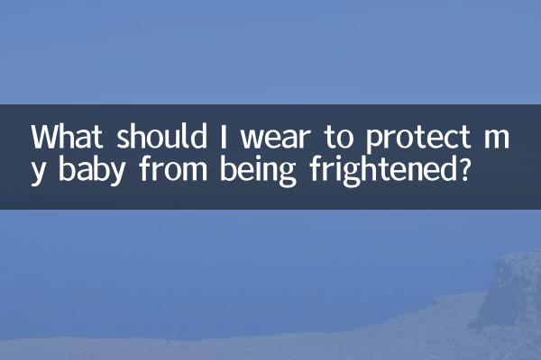 婴儿带什么东西防吓着