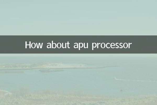 How about apu processor