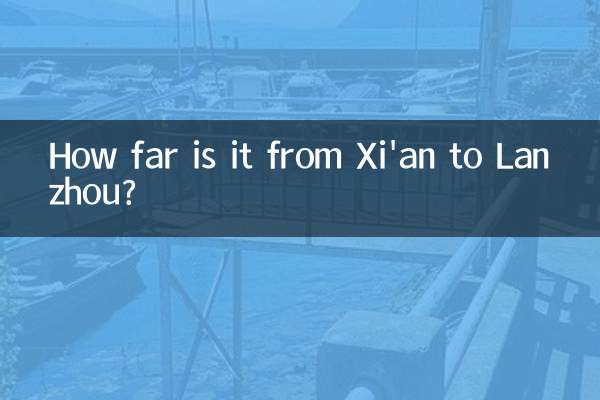 शीआन से लान्झू कितनी दूर है?