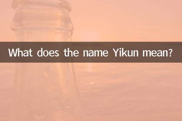ماذا يعني الاسم ييكون؟