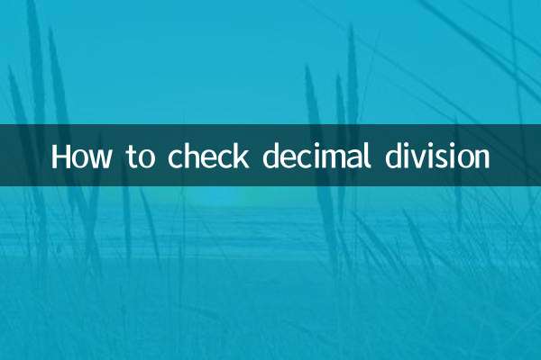 소수 나눗셈을 확인하는 방법