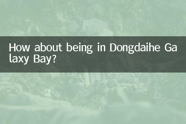 Wie wäre es mit einem Aufenthalt in der Dongdaihe Galaxy Bay?
