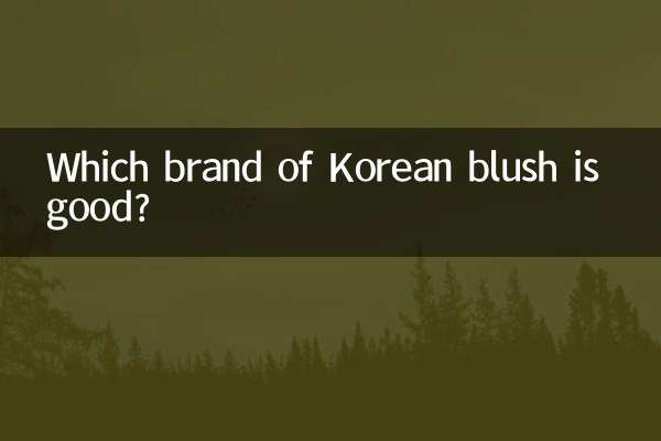 ¿Qué marca de rubor coreano es buena?