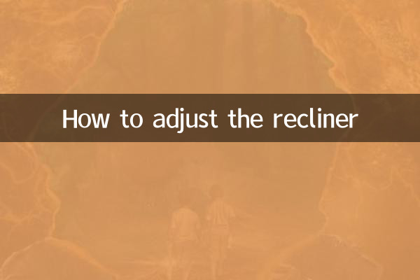 Como ajustar a poltrona reclinável