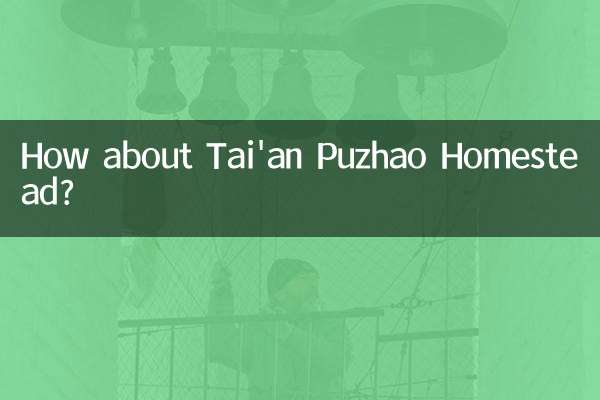 Che ne dici della Fattoria Tai'an Puzhao?