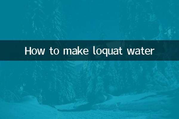 Cómo hacer agua de níspero