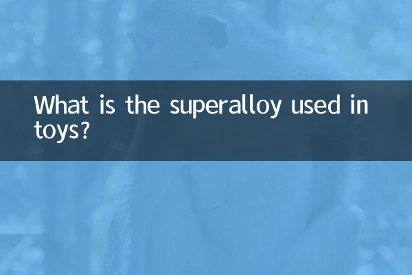 What is the superalloy used in toys?