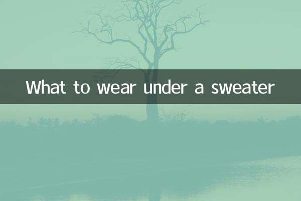 毛衣裡面應該穿什麼