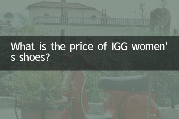 IGGの婦人靴の価格はいくらですか？