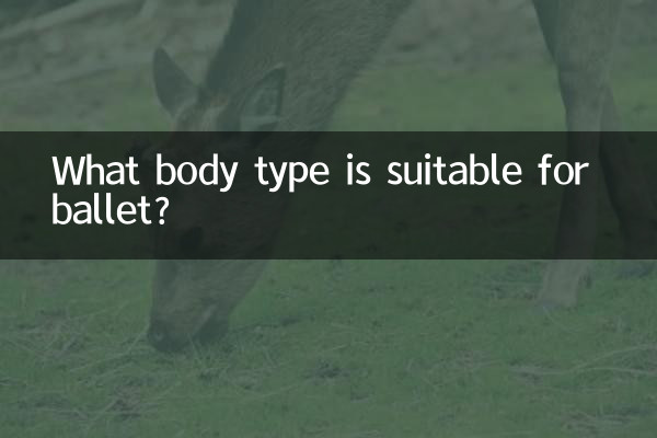 Que tipo de corpo é adequado para o balé?