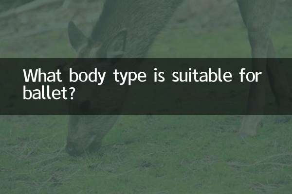 Que tipo de corpo é adequado para o balé?