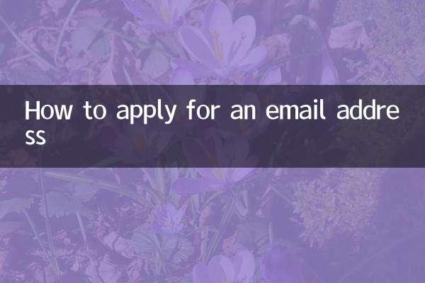 Comment demander une adresse e-mail