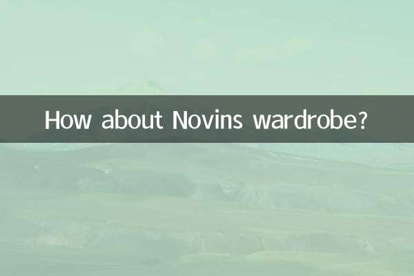 А как насчет гардероба Novins?