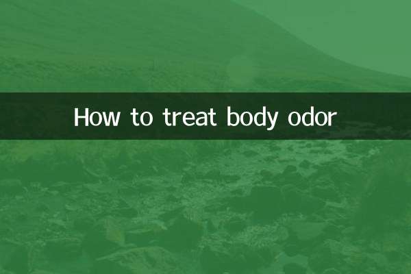 Como tratar o odor corporal