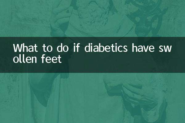 Cosa fare se i diabetici hanno i piedi gonfi