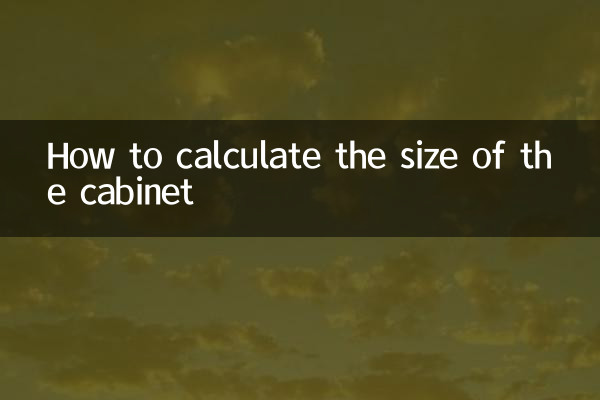 Como calcular o tamanho do gabinete