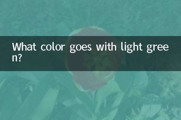 Какой цвет сочетается с салатовым?