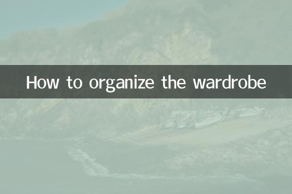 কিভাবে পোশাক সংগঠিত