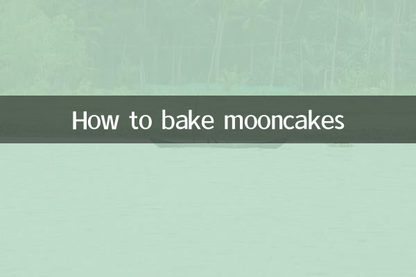 Comment faire des gâteaux de lune