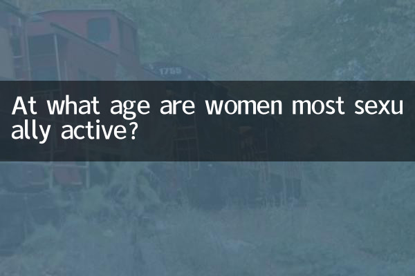 女人在什么年龄性最旺