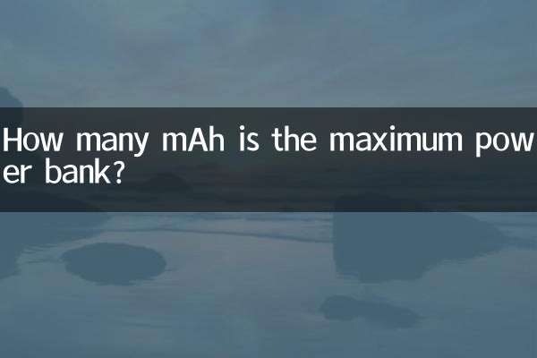 How many mAh is the maximum power bank?