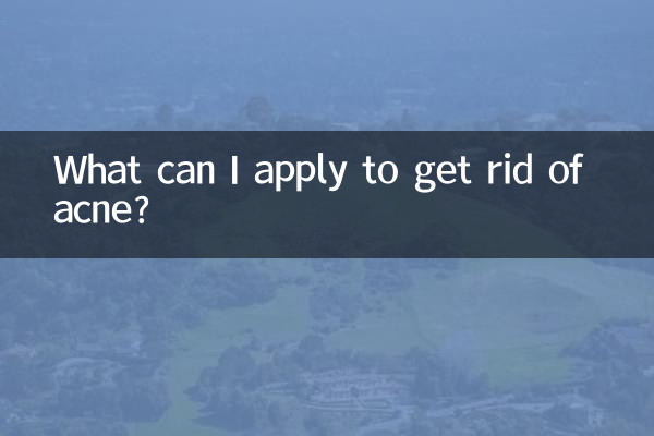 Cosa posso applicare per sbarazzarmi dell’acne?