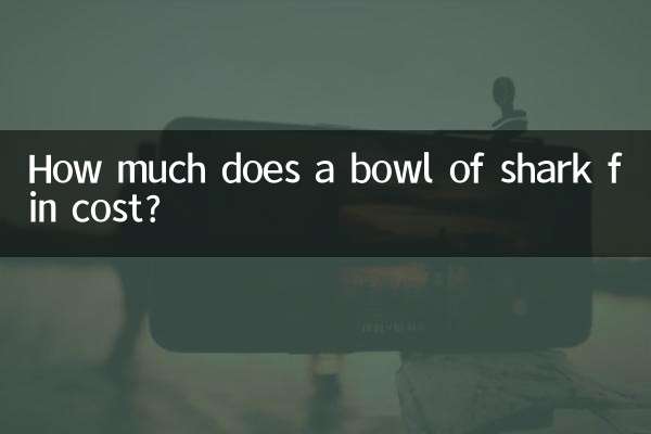 قیمت یک کاسه باله کوسه چقدر است؟