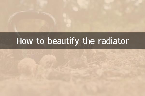 Como embelezar o radiador